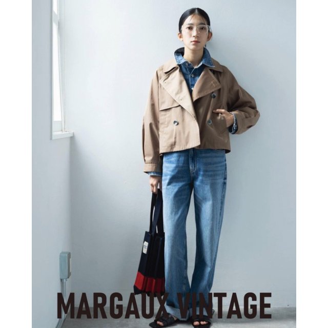Margaux vintage 【マルゴー・ヴィンテージ】 ”Short Trench Coat 