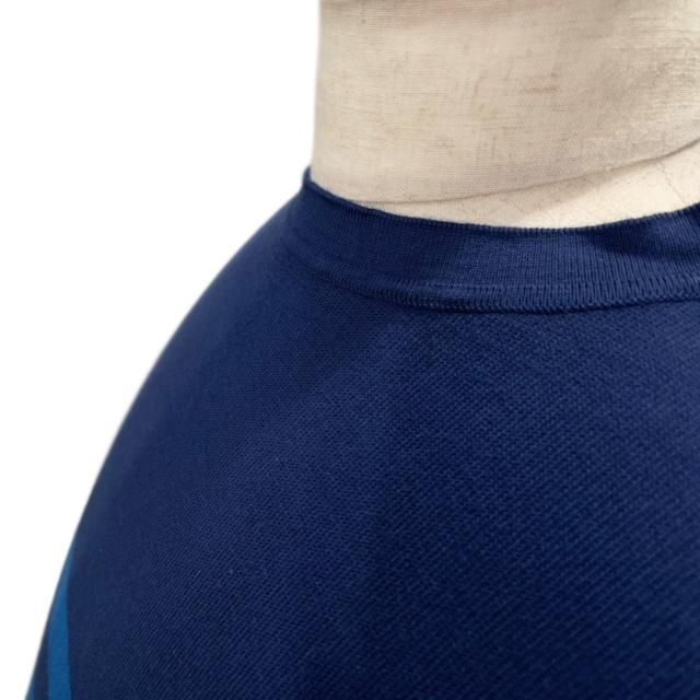 BAFY 【バフィ】 ボーダー・クルーネックニット （Navy/Blue