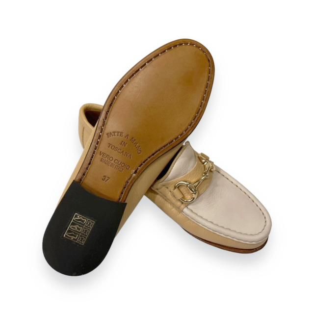 Italy製茶色のトラディショナルシューズ