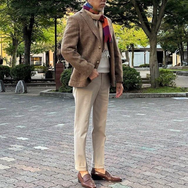 BRERAS milano 【ブレラス】 ”VENEZIA” ウールヘリンボーン