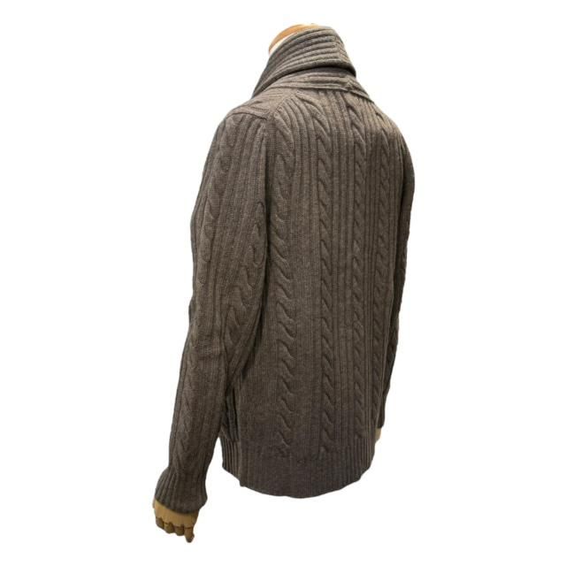 BAFY 【バフィ】 Sustaina WOOL Super100's ケーブル編ショール
