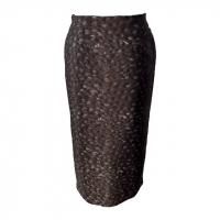 Dress Flower ڥɥ쥹ե Back slit tight long skirt 쥪ѡɥ㥫ɡȥ Golden Brown Leopard