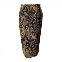 Dress Flower ڥɥ쥹ե Back slit tight long skirt եե֥å㥫ɡȥ Golden GOLDWOOD