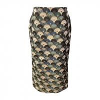 Dress Flower ڥɥ쥹ե Vias Back slit tight long skirt եե֥å㥫ɡȥ Golden Senkiku