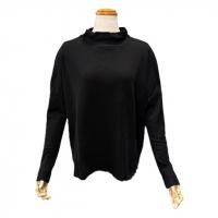by basics ڥХ١å Wide Shirt Tirtleneck OEKO-TEX&#174; Υ롦åͥåBlack