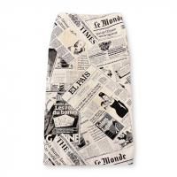 Dress Flower ڥɥ쥹ե Back slit tight long skirt եե֥å㥫ɡȥ Golden NEWSPAPER