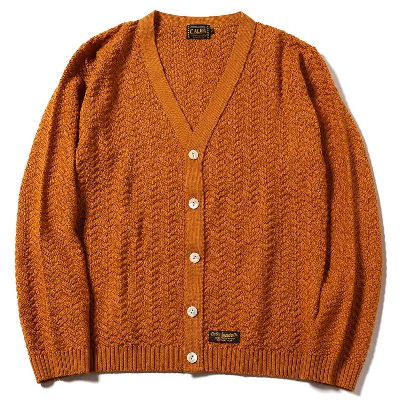 CALEE / knit cardiganトップス
