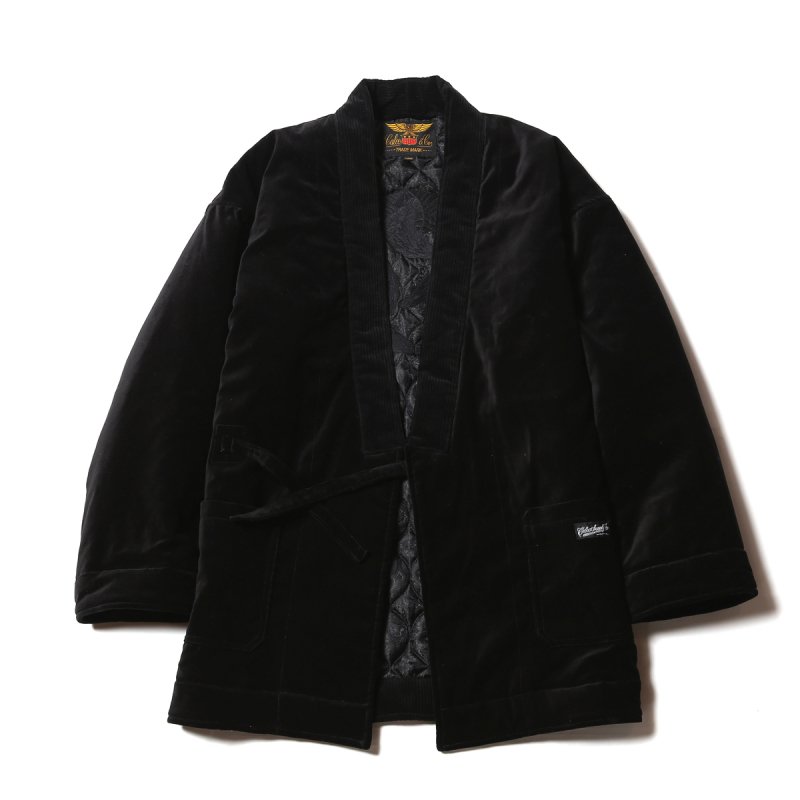 calee Old japan velvet coat ハッピコート-