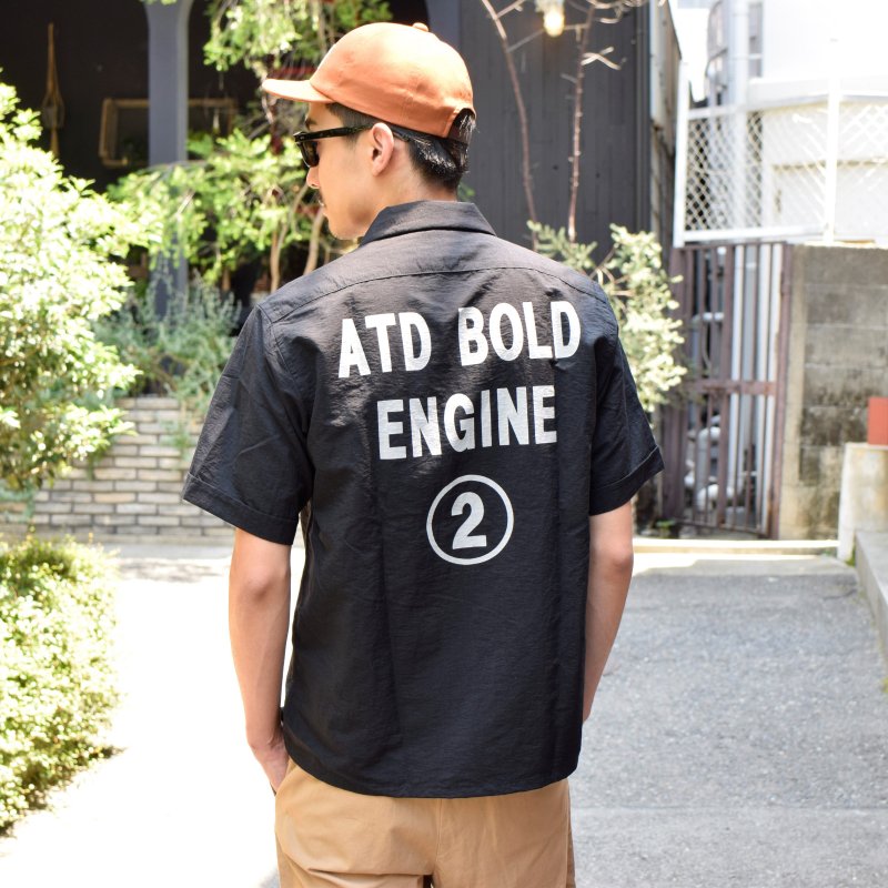 AT-DIRTY BOLD ENGINE S/S SHIRT-silverandgoldthailand.com