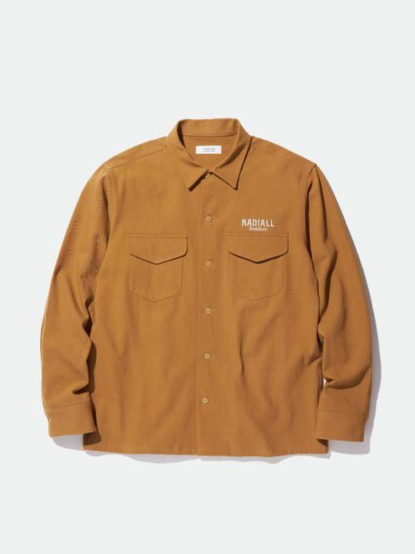 新品RADIALL 「FIELD スタンドカラー難燃フリース」CAMEL XL