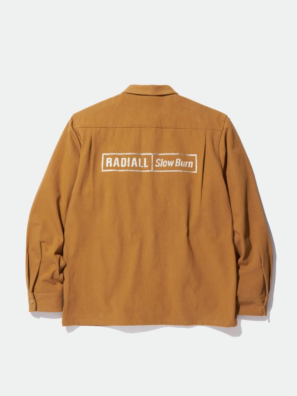 新品RADIALL 「FIELD スタンドカラー難燃フリース」CAMEL L