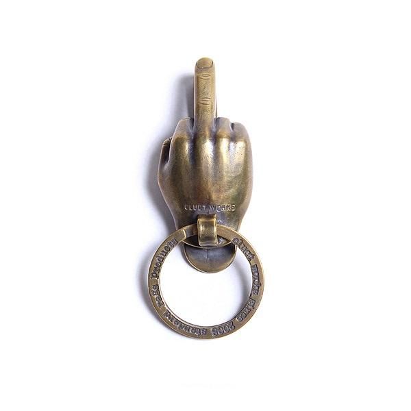 CLUCT クラクト ORIGINAL KEY RING 真鍮 KEY RING_真鍮