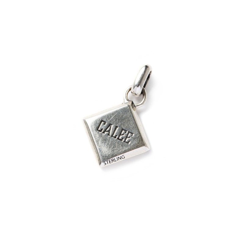 CALEE  CAL logo diamond cut necklace top24200円