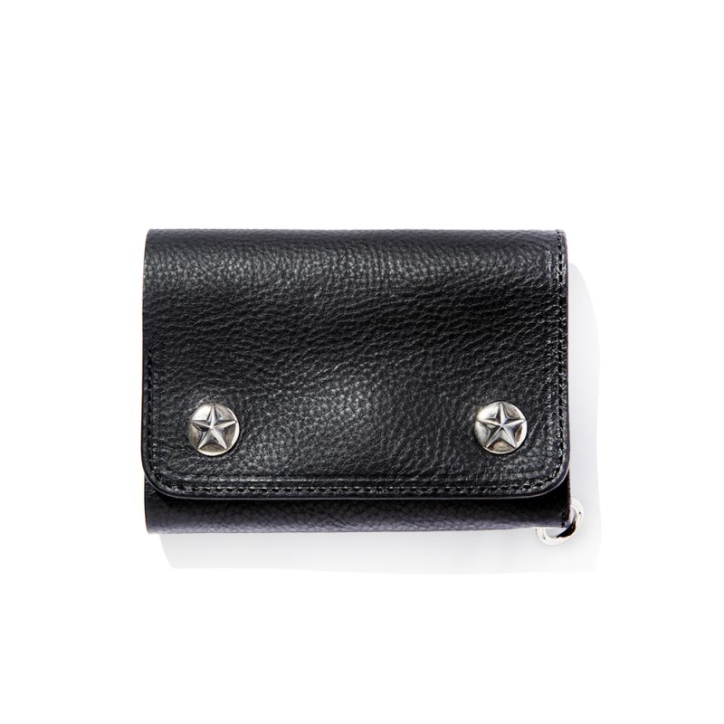 calee leather half wallet