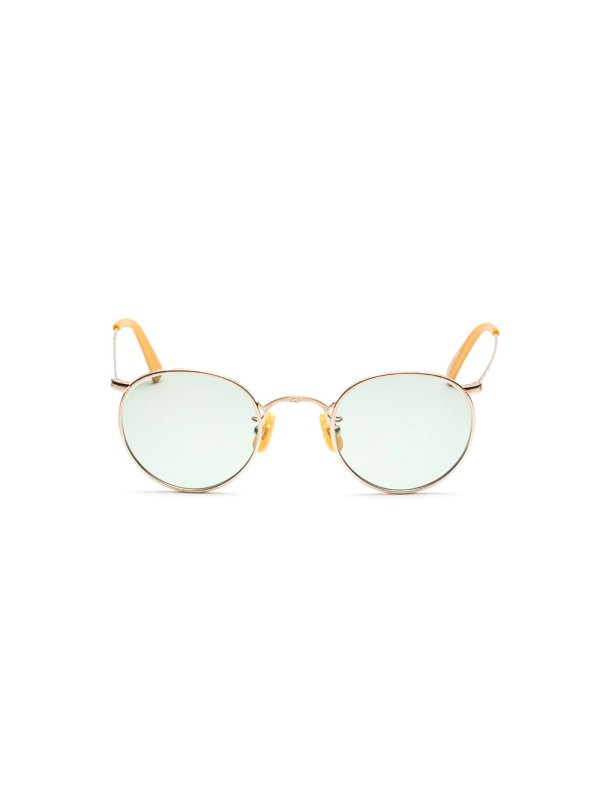 【CALEE】（キャリー）VINTAGE TYPE CIRCLE METAL GLASSES | サークルタイプ グラッシーズ【GOLD×GREEN】  - RADIALL,CALEE,SUBCIETY,CLUCT,CUT-RATE,ANIMALIA,STORM ...