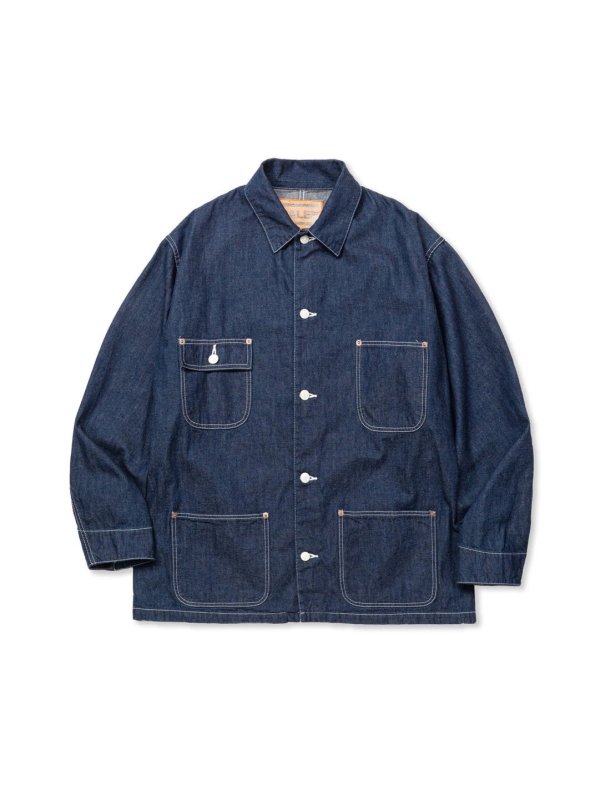 CALEE】(キャリー) 9.5OZ DENIM COVERALL | デニムカバーオール