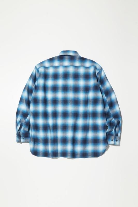 RADIALL | CHEV -REGULAR COLLARED SHIRT L/S チェックシャツ