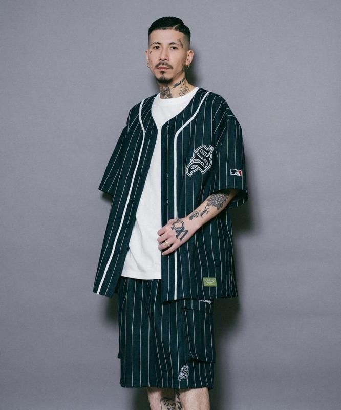 SUBCIETY DENIM BB SHIRT | ベースボールシャツ - RADIALL,CALEE