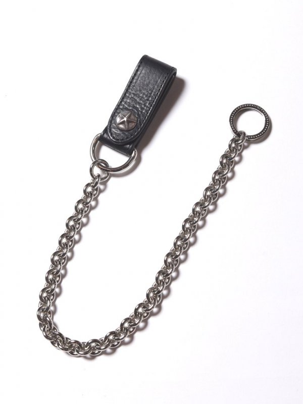 CALEE | SILVER STAR CONCHO LEATHER WALLET CHAIN - RADIALL,CALEE,SUBCIETY,CLUCT,CUT-RATE,ANIMALIA,STORM  BECKER,AT-DIRTY,など正規取扱店-JAM BRICS