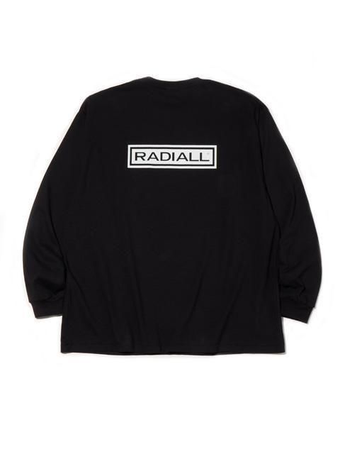 RADIALL / HEDONISM - CREW NECK ロングスリーブT RADIALL ラディアル HEDONISM CREW NECK ロングTシャツ パープル