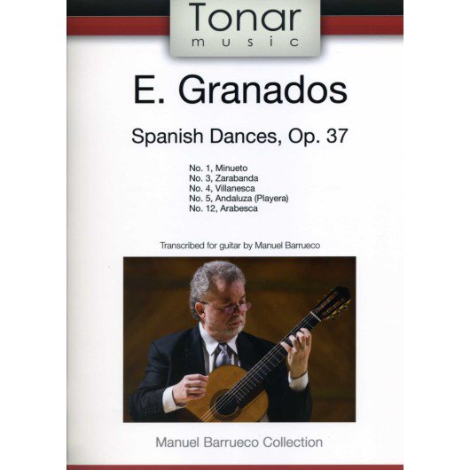 グラナドス：スペイン舞曲Op.37第1番、第3番、第4番、第5番、第12番［バルエコ編］ - ミューズ音楽館