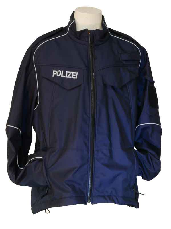 ドイツ警察レザージャケット（正面）