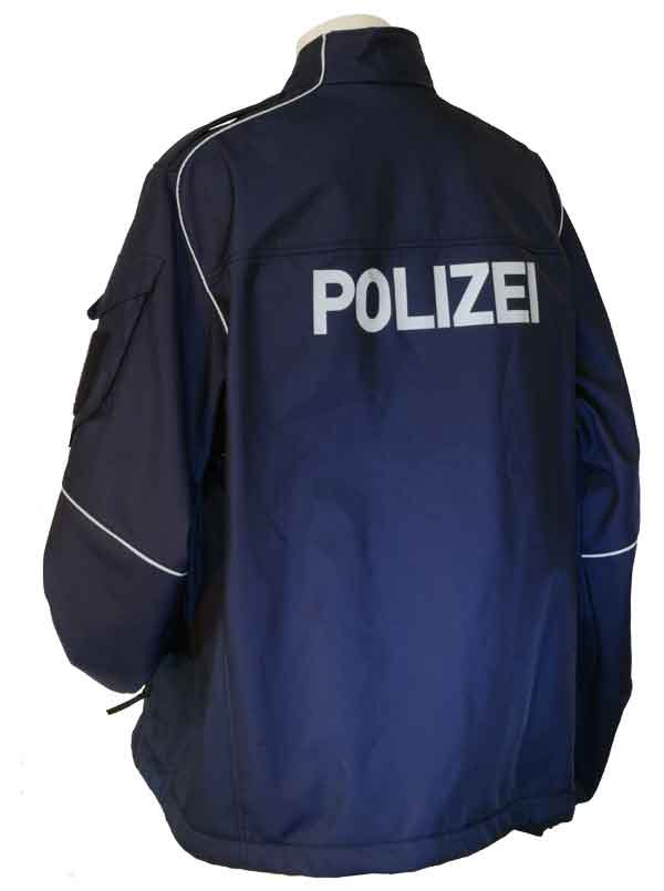 ドイツ警察レザージャケット（後）