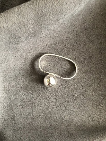 R.ALAGAN / BALL RING silver 新品 | myglobaltax.com