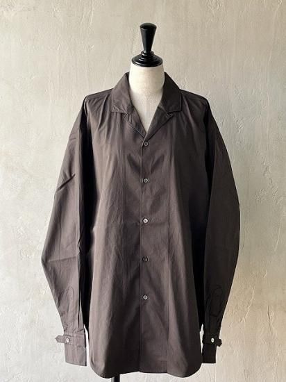 JUN MIKAMI OPEN COLLAR SHIRT col.Red - SHOPPING｜Rigoletto
