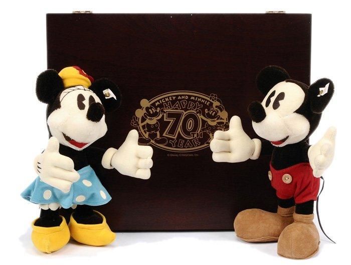 3000体限定！ シュタイフ×ディズニー　テディベア　ミキミニデビュー70th