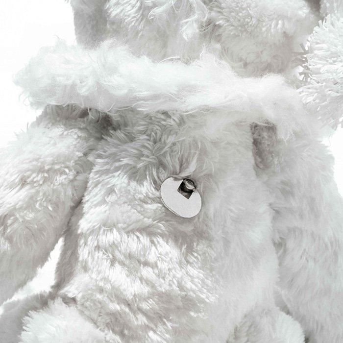 ぬいぐるみ　Teddies for tomorrow White Christmas Teddy bear-テディーズフォートゥモロー ホワイトクリスマス テディベア- 30cm シュタイフ テディーズフォートゥモロー ホワイトクリスマス