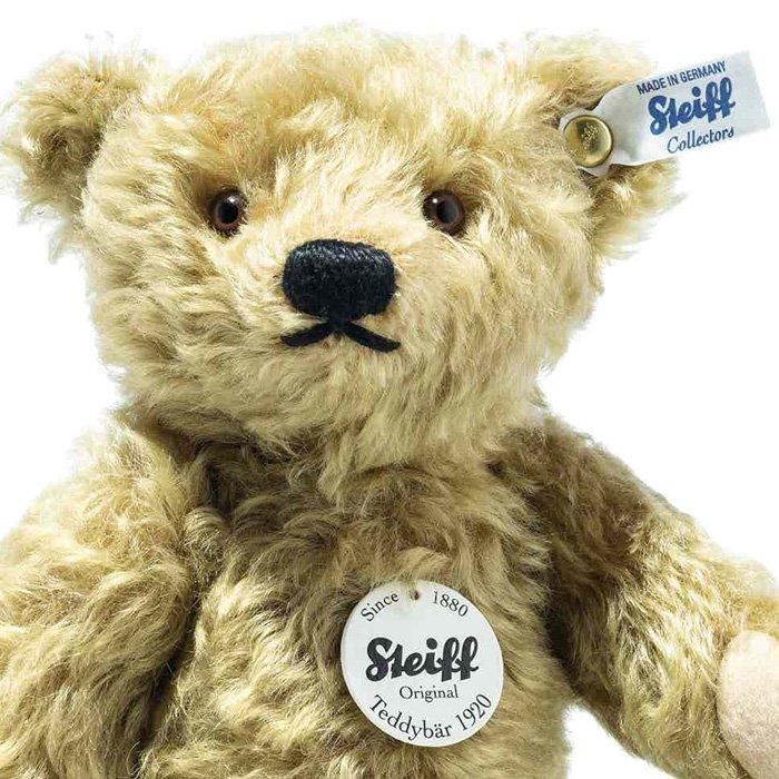 Steiff シュタイフ Mohair Teddybear 1920 blond - ぬいぐるみ