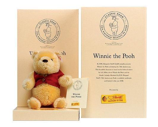 Steiff Winnie the Pooh シュタイフ プーさん オーナメント - ぬいぐるみ