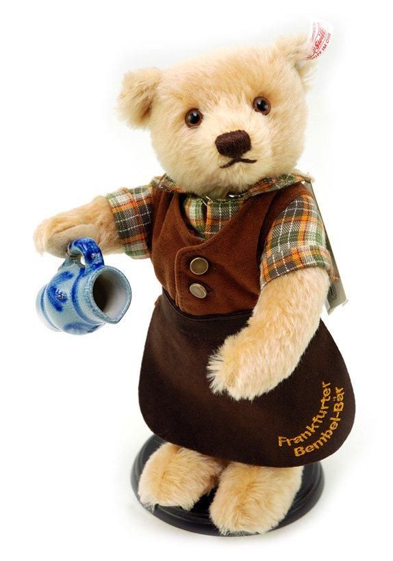 ビンテージ  シュタイフベア テディベア シュタイフ ミニチュア テディベア ブロンド 10cm EAN040009