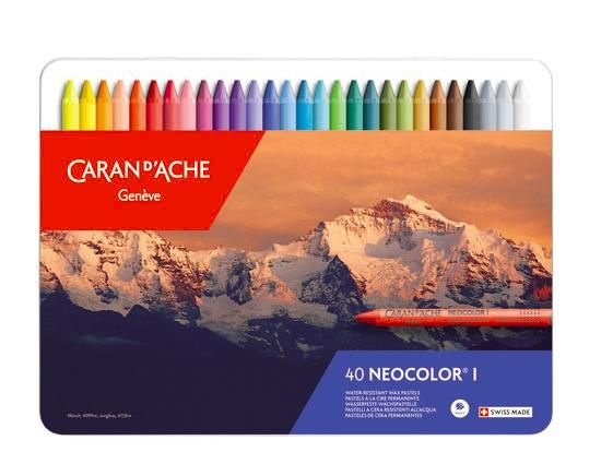 人気ブランドランキング ネオカラーⅠ カリカチュア・ジャパン画材販売 - 40色セット 画材