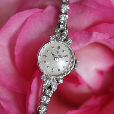 腕時計 Rolex アンティーク レディース - 腕時計(アナログ)