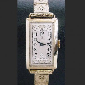 OMEGA  1930年代　オメガのアールデコ　レディースアンティーク時計