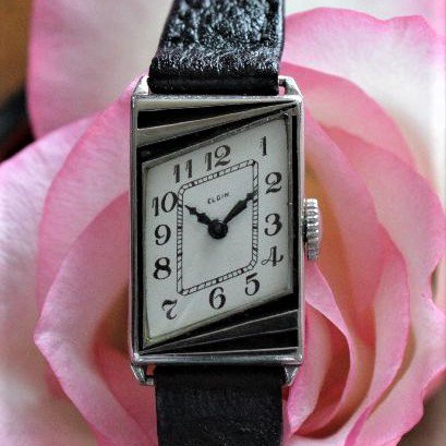 エルジン アールデコの時計 パリジェンヌシリーズ