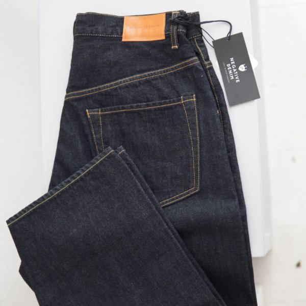 【NEGATIVE DENIM】5p wide jeans　（size２のみ） - Hour Chambers Market