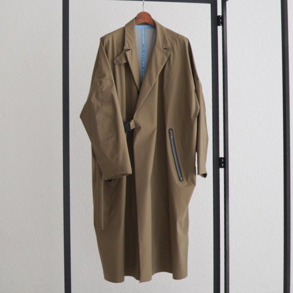 【F/CE.】WATERPROOF WRAP COAT / Coyote - Hour Chambers Market