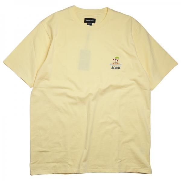 ISLAND EMBRO TEE - Lemon