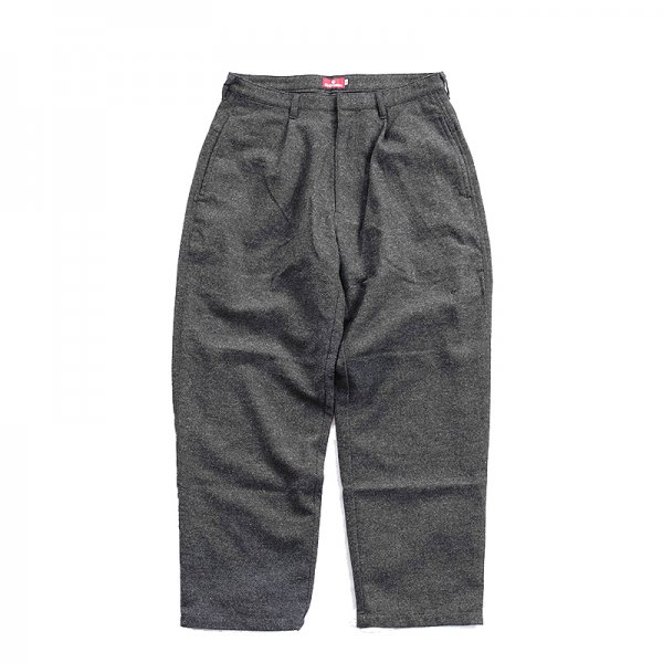 WOOL TROUSERS - Anthracite