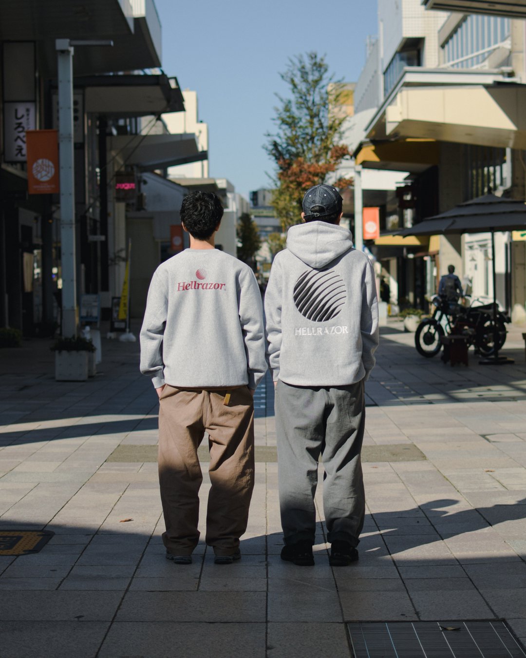 HELLRAZOR ARCH LOGO CREWNECK トップス | grupofranja.com