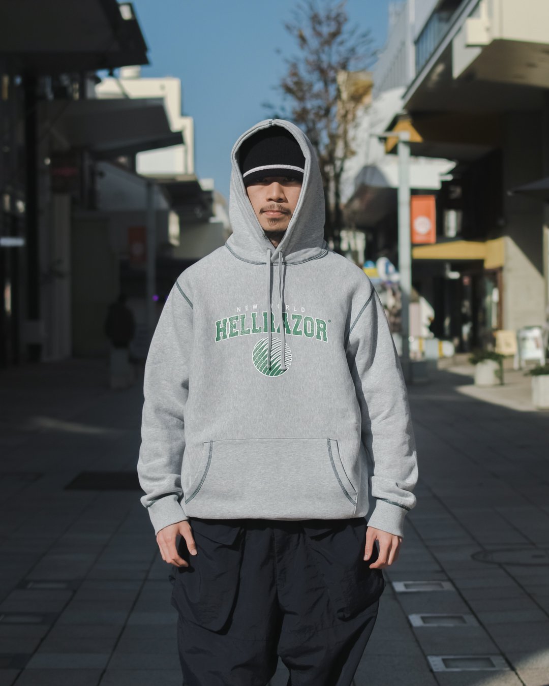 HELLRAZOR[ヘルレイザー] | 2022 AW | AUTHENTIC COLLAGE PULLOVER HOODIE