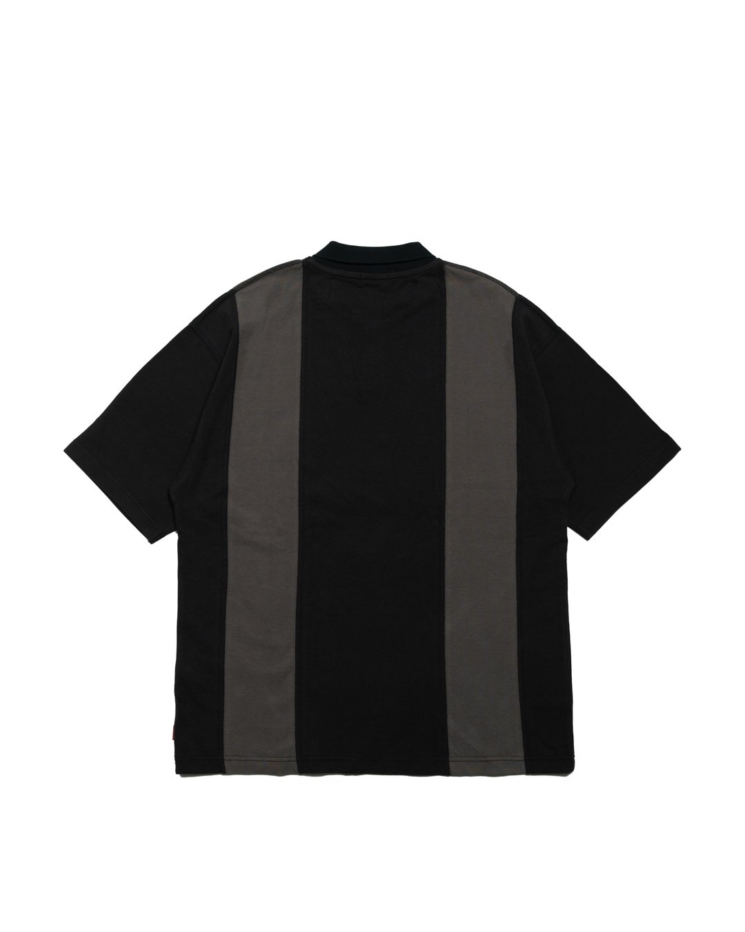 HELLRAZOR Striped Polo Shirt - Black - ポロシャツ