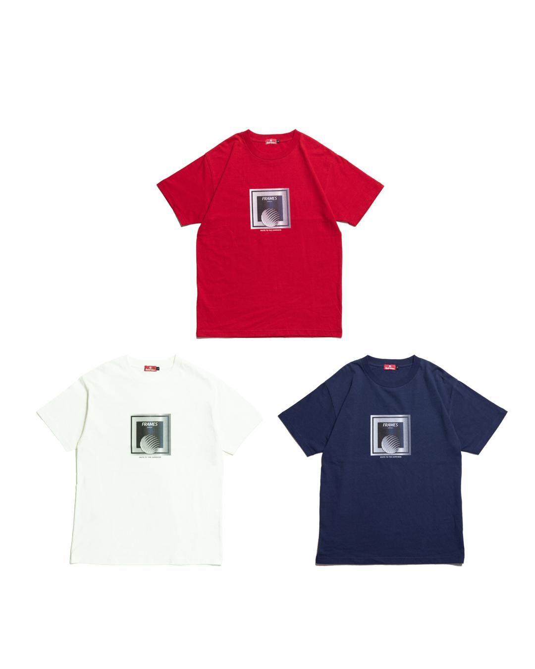 FRAMES SHIRT - B.Red, White, N.Blue