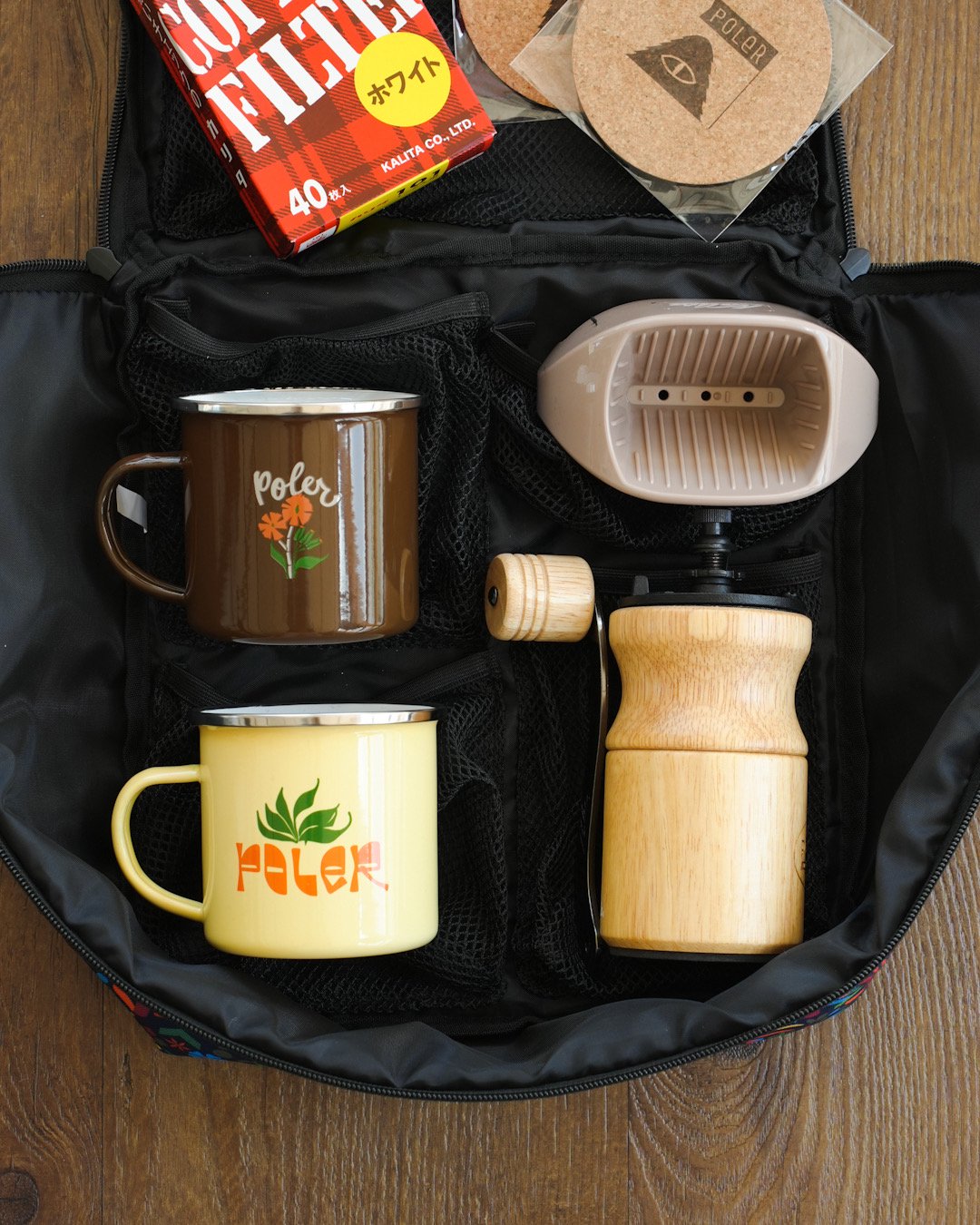 POLeR OUTDOOR STUFF[ポーラーアウトドアスタッフ] | PORTABLE COFFEE KIT