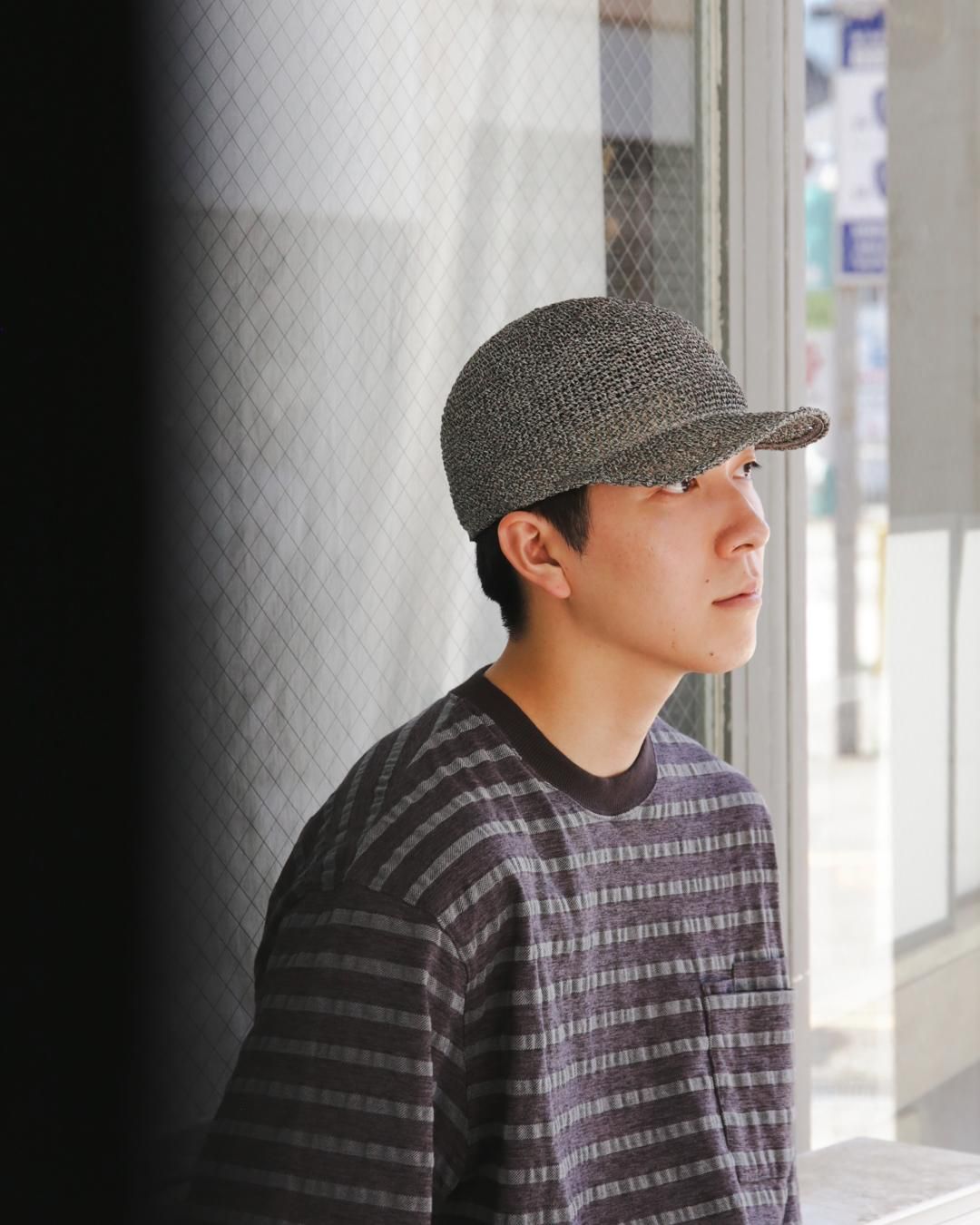 No Roll ラフィア ベースボールキャップ | doctomix.com