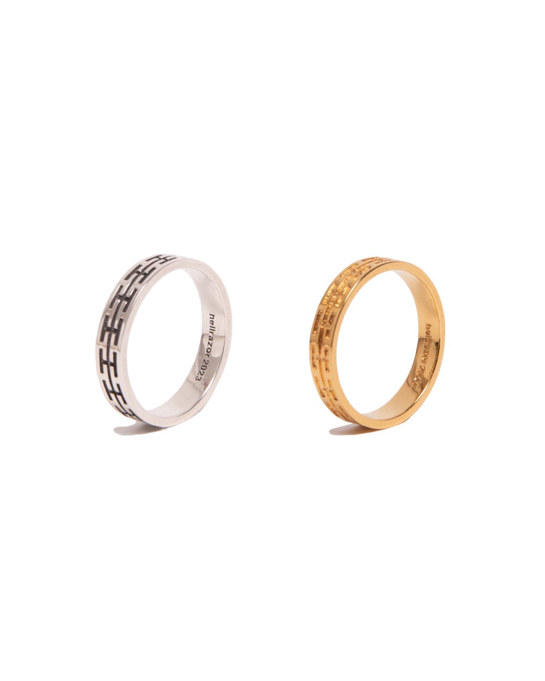 H CHAIN RING - S.Silver, B.Gold