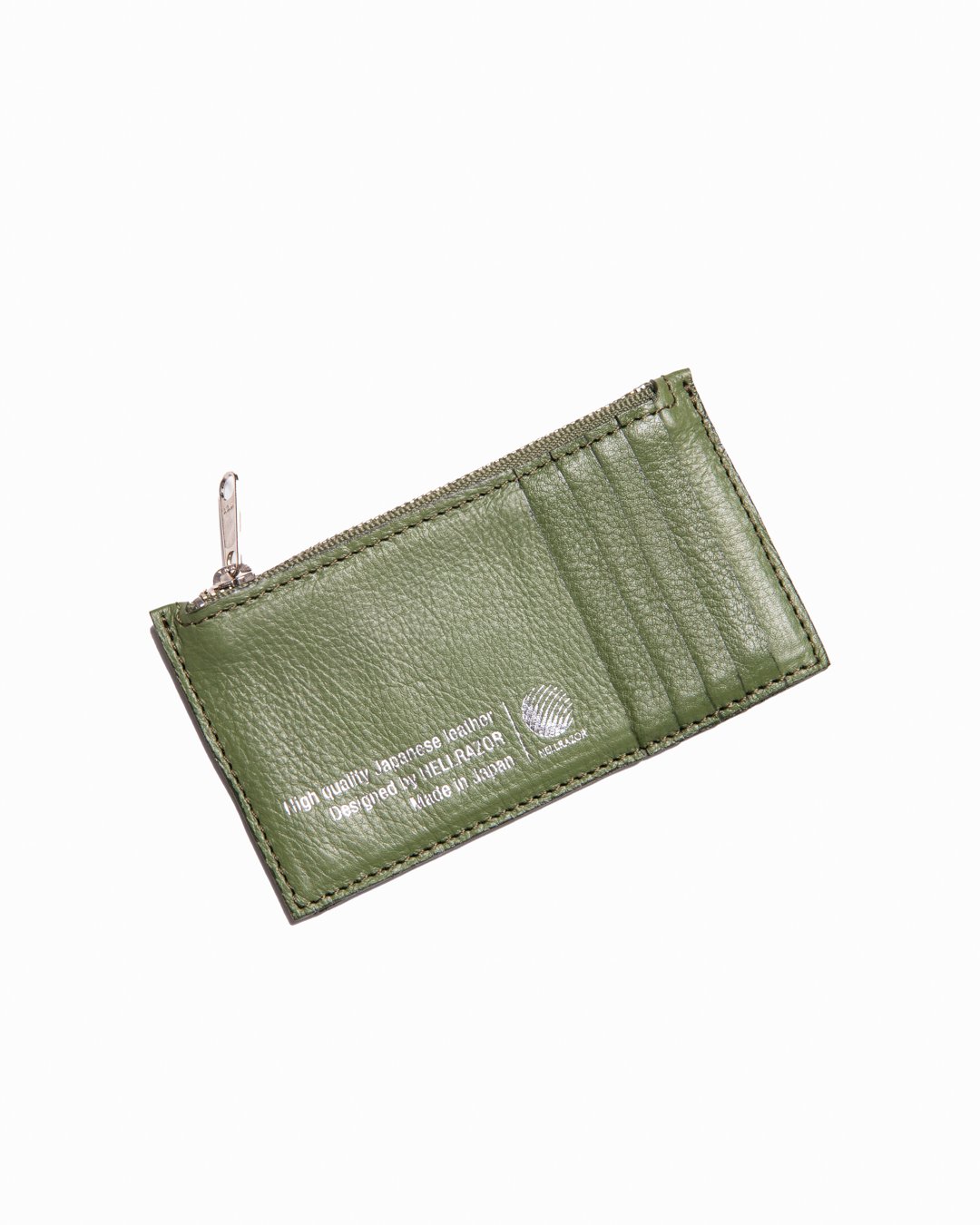 HELLRAZOR [ヘルレイザー] | LEATHER WALLET - Green, Black